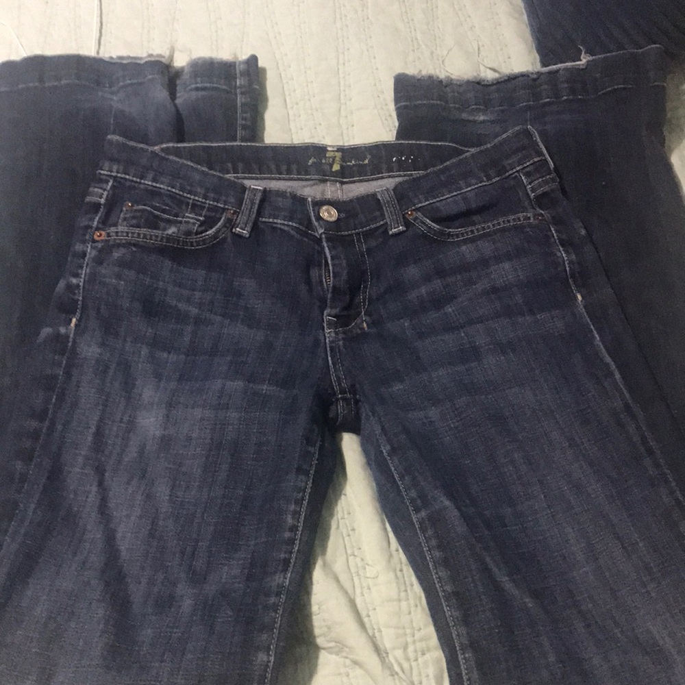 7 of all mankind flare jeans